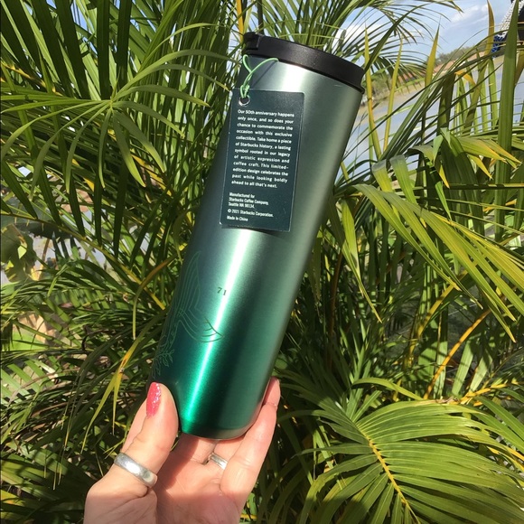 Starbucks 50 Year Anniversary Limited Edition Stainless Steel Siren Tumbler Cup - Picture 8 of 16